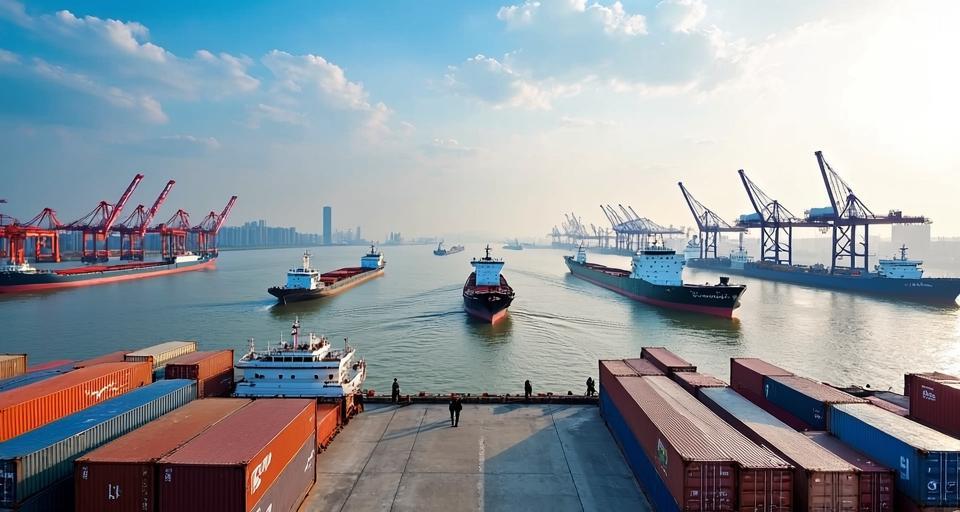 今年前7個月長江干線港口貨物吞吐量超23億噸