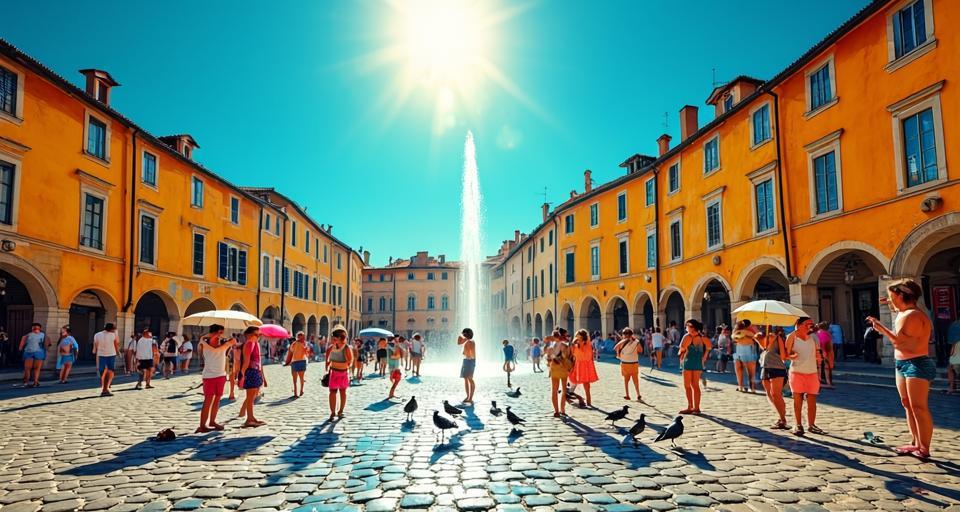 歐洲多國(guó)因高溫頻發(fā)拉響天氣和山火預(yù)警