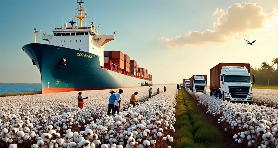 巴西8月首周棉花出口量同比下滑43%