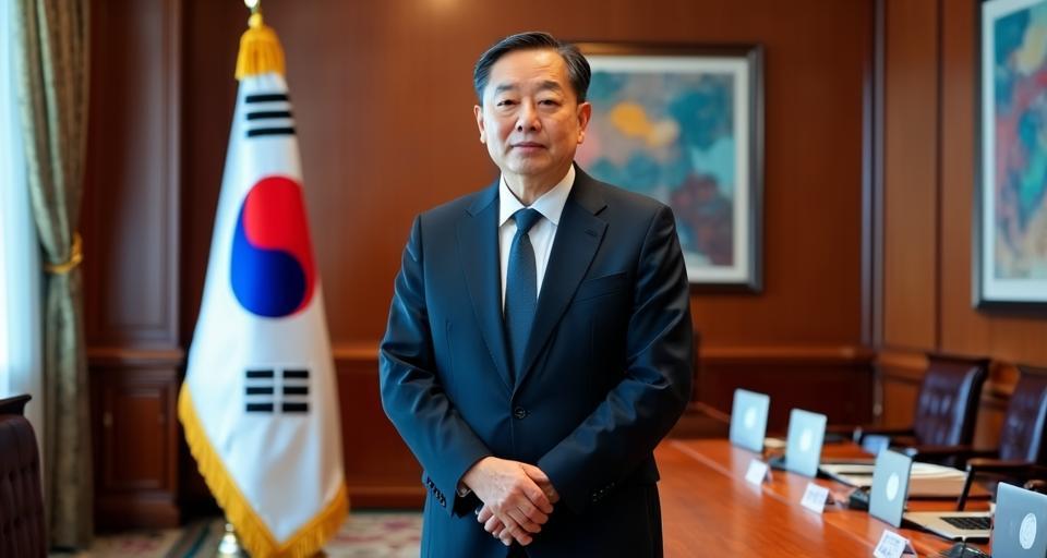 韓正會見韓國總統(tǒng)特使樸炳錫